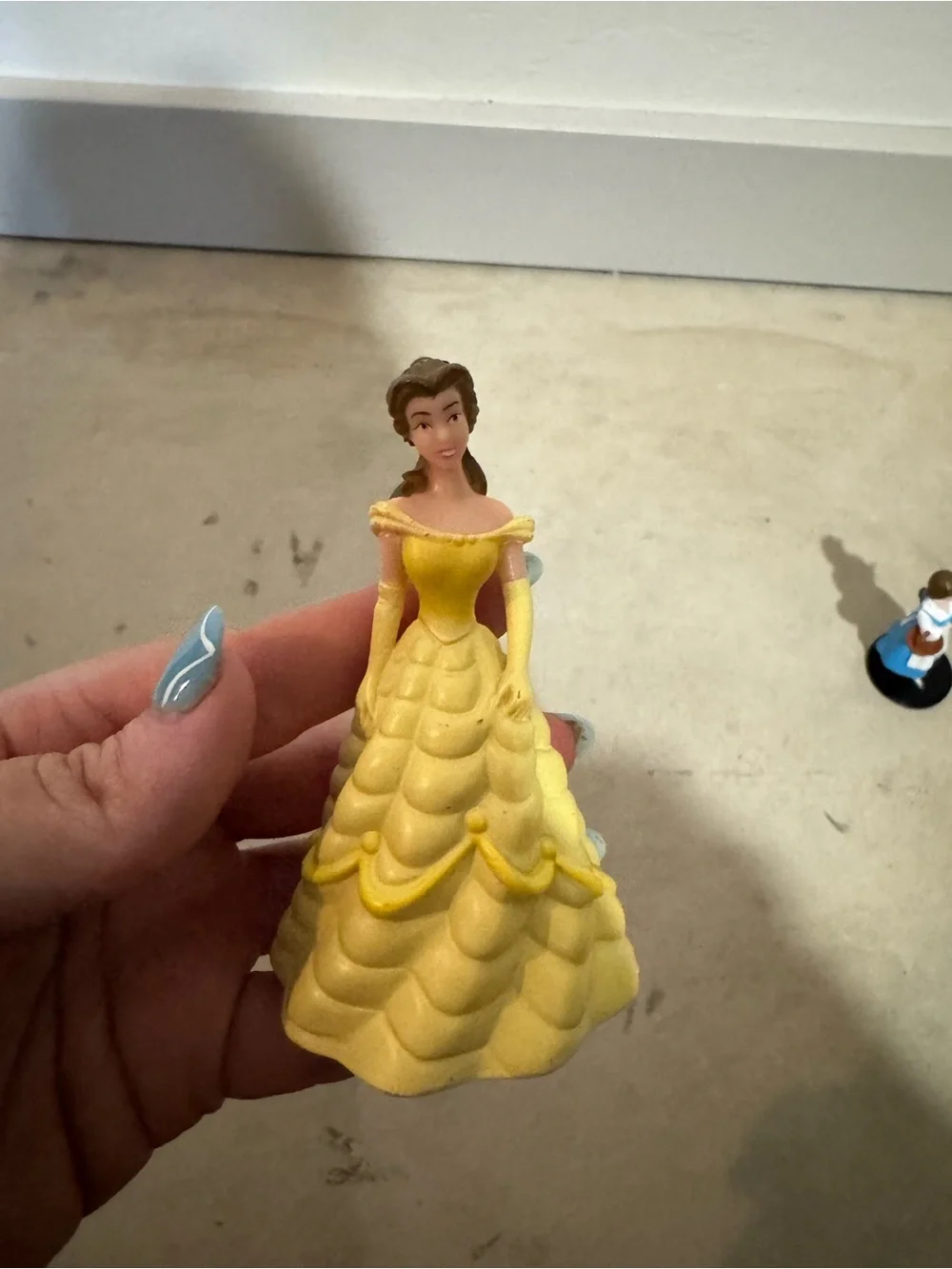BEAUTY AND THE BEAST Figure Play Set DISNEY PVC TOY Belle Gaston Beast